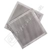 Bosch Cooker Hood Metal Grease Filter - Pack of 2