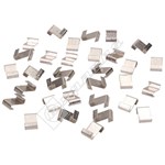 GH012 Z" Greenhouse Aluminium Lap Clips - Pack of 25