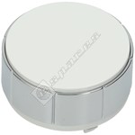 Beko Washing Machine Control Knob - Silver/White