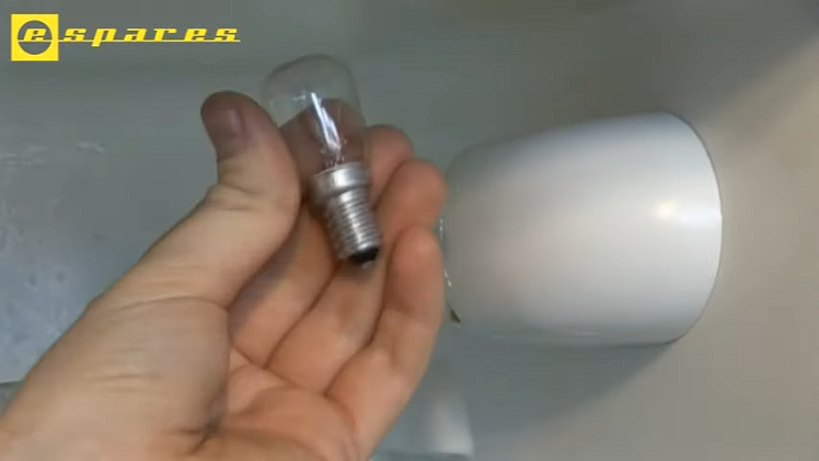 how to change fridge light bulb  refrigerator light replacement