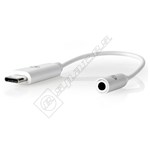 Nedis USB-C Male - 3.5MM Female - White