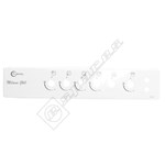 Flavel Oven Control Panel Fascia - White