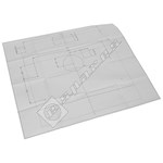 Currys Essentials Cooker Hood Drill Template