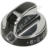 Stoves Top Oven Control Knob - Chrome