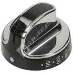 Stoves Top Oven Control Knob - Chrome