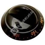 Tricity Bendix Black Grill Control Knob