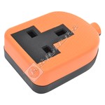 Wellco 13A Single Rubberised Trailing Socket - UK Plug