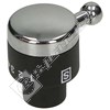 Rangemaster Cooker Control Knob - Black & Silver