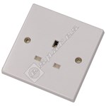 Wellco Single Unswitched Socket