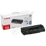 Canon Genuine Black Toner Cartridge - 708