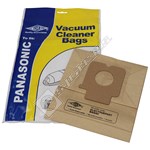 Electruepart BAG40 Panasonic C2E Vacuum Dust Bags - Pack of 5