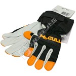 Universal Powered by McCulloch PRO008 Reinforced Leather Palm Gloves - Size 8