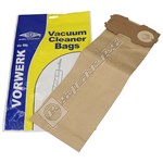 BAG97 Vorwerk (VK Type) Vacuum Dust Bags - Pack of 5