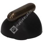 Hotpoint-Ariston Cooker Control Knob - Black & Antique Gold