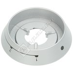 Indesit Silver Hotplate Control Knob Bezel