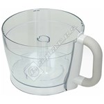 Food Processor Bowl - White & Grey