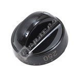 Amica Oven Temperature Control Knob - Black