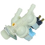 Hoover Cold Water Triple Inlet Solenoid Valve : 2x180Deg. 1x90Deg. & 12 Bore Outlets