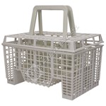 Light Grey Dishwasher Cutlery Basket