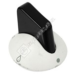 Electrolux White Gas Cooker Control Knob Assembly