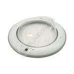 Indesit Silver Washing Machine Door Assembly