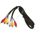 Samsung TV/VCR AV Cable - 3 Phono Cable