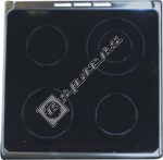 Kenwood Hob Glass with Silver Frame