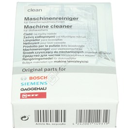 Bosch dishwasher store maintenance cleaning powder