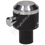 Rangemaster Oven Control Knob - Black/Chrome