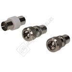 Avix Coaxial Plug & Socket Kit