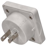 Wellco UK to 2 Pin Plug Travel Adaptor