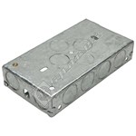 Wellco Twin 25mm Metal Pattress Box