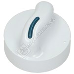 White Laundry Timer Knob Cover