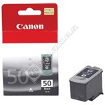 Canon Genuine PG-50 High Capacity Black Ink Cartridge