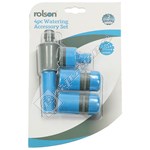 Rolson 4 Piece Garden  Hose Connectors