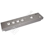 Cooker Control Panel Fascia - Silver