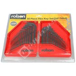 Rolson 30 Piece Hex Key Set