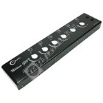 Beko Cooker Control Panel Fascia - Black