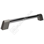 Beko Oven Door Handle Assembly - Silver & Chrome