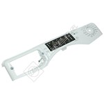 Washing Machine Control Panel Fascia with Sensor - White