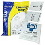 BAG338 High Quality Compatible Replacement GN 3D Filter-Flo Synthetic Dust Bags - Pack Of 4