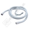 Electruepart Universal Straight End Washing Machine/Dishwasher Drain Hose - 2.5M