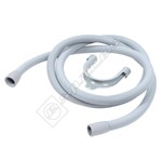 Universal Straight End Washing Machine/Dishwasher Drain Hose - 2.5M