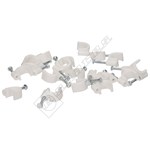 Wellco Co-Axial Cable Clips