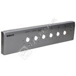Beko Oven Control Panel Fascia - Silver