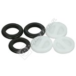 Food Processor Gearbox Rubber Seal & Plug - Pack of 3