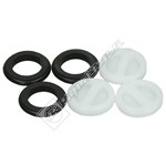 Kenwood Food Processor Gearbox Rubber Seal & Plug - Pack of 3