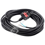 Universal Vacuum 12m Mains Cable - UK Plug