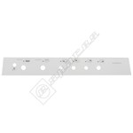 Indesit Control Panel Glass