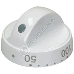 Amica Oven Knob - White